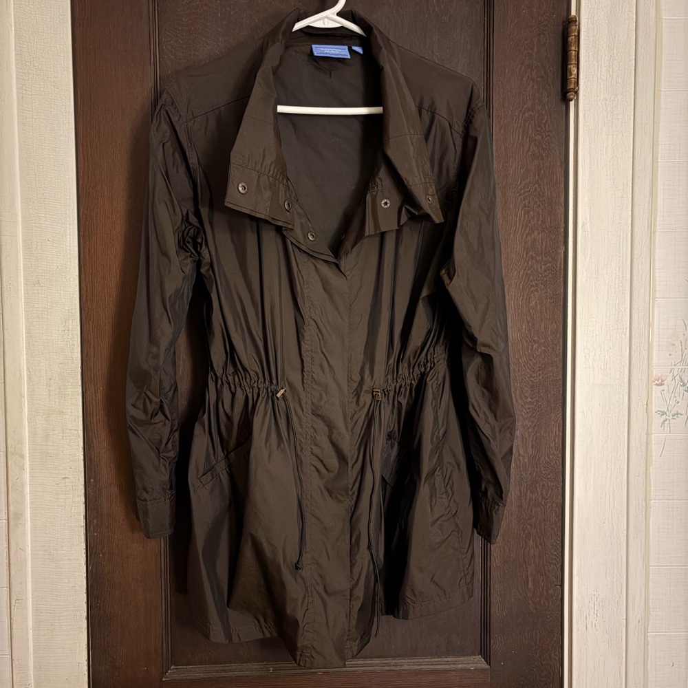 Simply Vera Vera Wang Dark Brown Utility Jacket